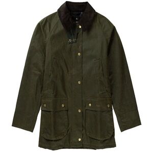 Barbour Acorn Wax Jacket Olive US 2